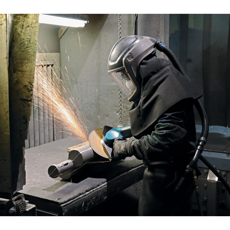 9" (230 mm) Dia. Right-Angle Depressed Center Wheel Grinder