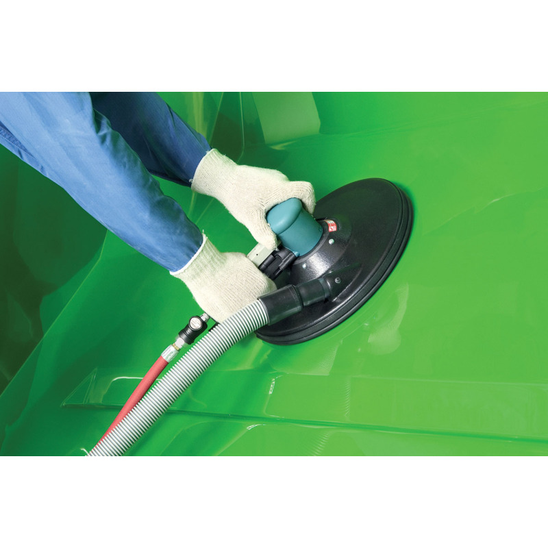 11" (279 mm) Dia. Two-Hand Gear-Driven Sander, Central Vacuum