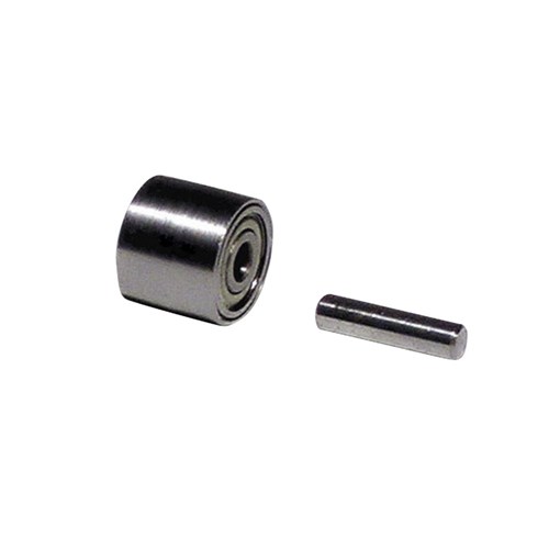 Contact Wheel Ass'y, 7/16" Dia. x 3/8" W x 3/8" I.D., Crown Face, Steel